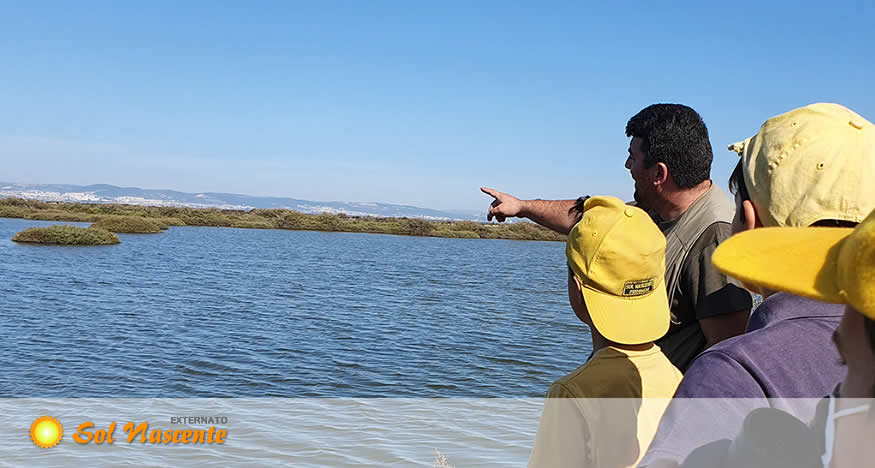 Visita de estudo às Salinas de Samouco