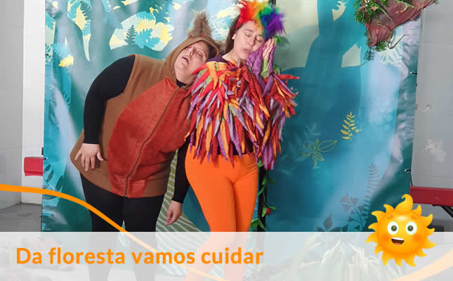 animateatro da floresta vamos cuidar