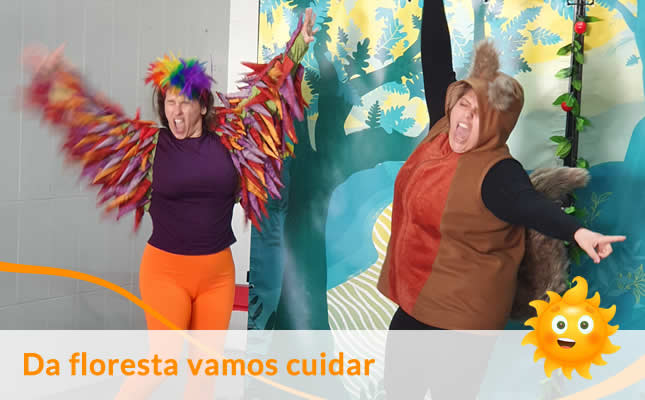 animateatro da floresta vamos cuidar