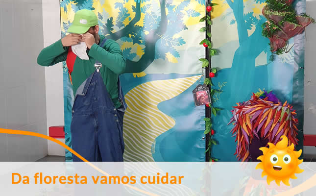 animateatro da floresta vamos cuidar