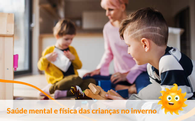 Promover a Saúde Mental e Física das Crianças no Inverno. Externato Sol Nascente