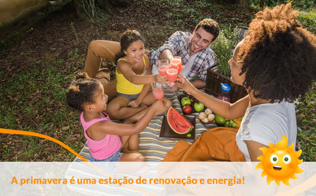 A primavera é uma estação de renovação e energia. Externato Sol Nascente
