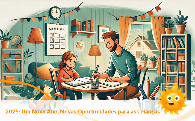2025. Um Novo Ano, Novas Oportunidades para as Crianças. Externato Sol Nascente