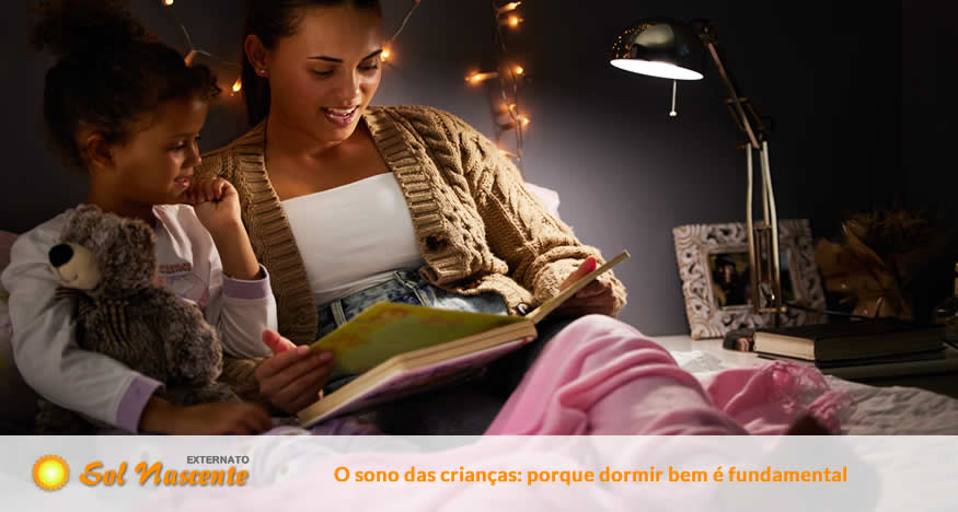 O sono das crianças: porque dormir bem é fundamental. Externato Sol Nascente