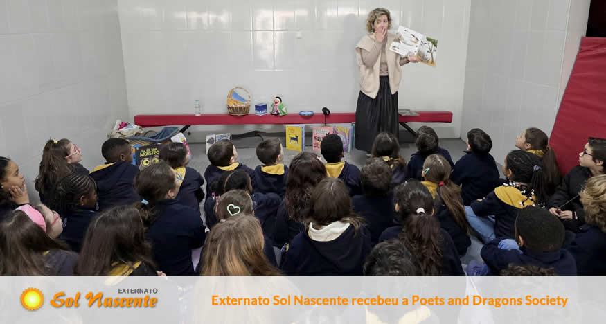 Externato Sol Nascente recebeu a Poets and Dragons Society. Externato Sol Nascente